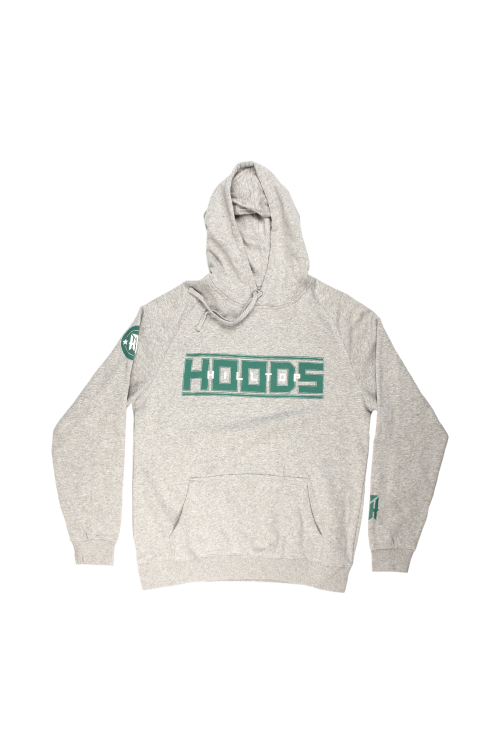 Varsity Grey Pullover Hood by Hilltop Hoods