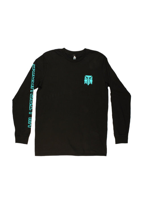 Logo Black Longsleeve Tshirt by Hilltop Hoods