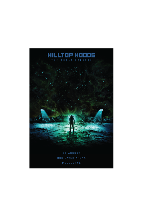 Foil Lithograph Limited Edition (Select Your City) by Hilltop Hoods