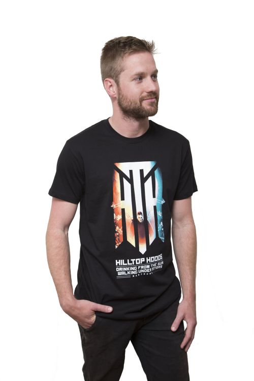 Album Black Tshirt by Hilltop Hoods